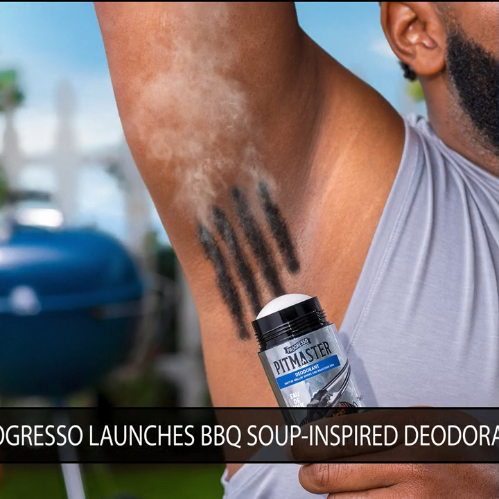 Armpits that smell like BBQ? Progresso launches 'Pitmaster' deodorant